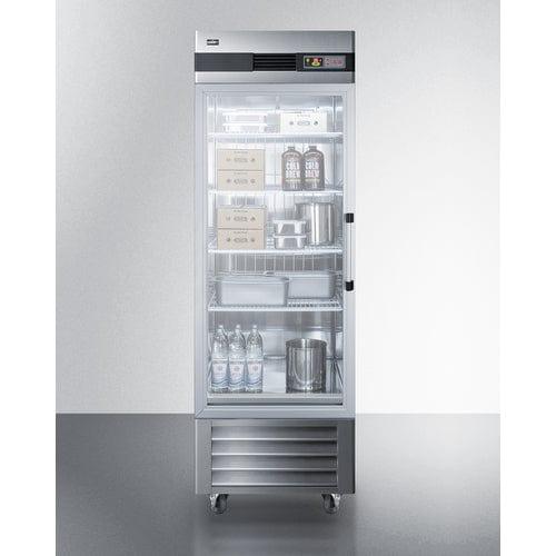 Summit All-Refrigerator Summit 23 Cu.Ft. Reach-In Refrigerator SCR23SSGLH