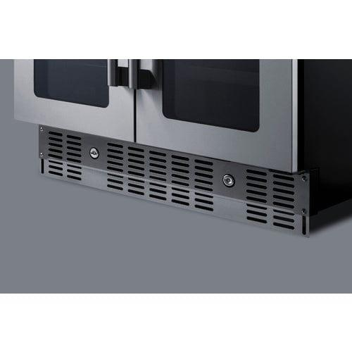 Summit Refrigerators Summit 24" Built-In Dual-Zone Produce Refrigerator, ADA Compliant ALFD24WBVCSSPANTRY