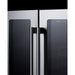 Summit Refrigerators Summit 24" Built-In Dual-Zone Produce Refrigerator, ADA Compliant ALFD24WBVCSSPANTRY