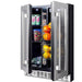 Summit Refrigerators Summit 24" Built-In Dual-Zone Produce Refrigerator, ADA Compliant ALFD24WBVCSSPANTRY