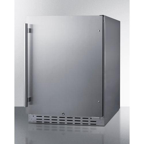 Summit Freezers Summit 24" Built-In Outdoor Refrigerator, ADA Compliant AL55OSCSS