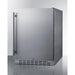 Summit Freezers Summit 24" Built-In Outdoor Refrigerator, ADA Compliant AL55OSCSS