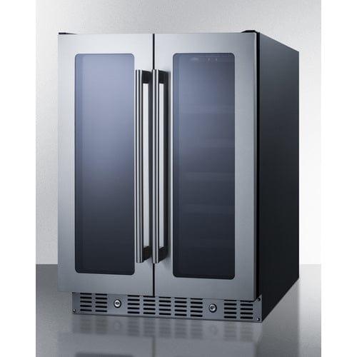 Summit Beverage Center Summit 24&quot; Built-In Wine/Beverage Center, ADA Compliant ALFD24WBV