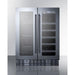 Summit Beverage Center Summit 24" Built-In Wine/Beverage Center, ADA Compliant ALFD24WBVCSS