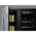 Summit Beverage Center Summit 24" Built-In Wine/Beverage Center, ADA Compliant ALFD24WBVCSS