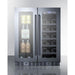 Summit Beverage Center Summit 24" Built-In Wine/Beverage Center, ADA Compliant ALFD24WBVCSS
