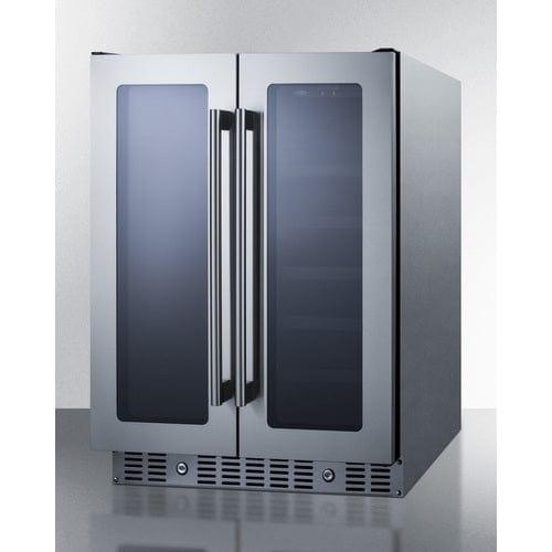 Summit Beverage Center Summit 24" Built-In Wine/Beverage Center, ADA Compliant ALFD24WBVCSS
