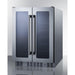 Summit Beverage Center Summit 24" Built-In Wine/Beverage Center, ADA Compliant ALFD24WBVCSS