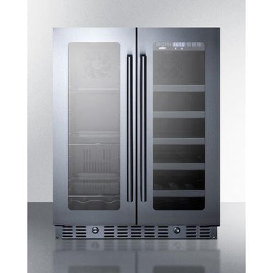 Summit Beverage Center Summit 24" Built-In Wine/Beverage Center, ADA Compliant ALFD24WBVCSS