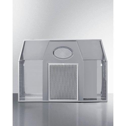 Summit Range Hoods Summit 24" Under Cabinet Convertible Range Hood, ADA Compliant H24RSSADA