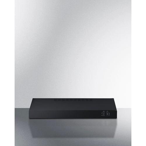 Summit Range Hoods Summit 24" Under Cabinet Convertible Range Hood HC24BB