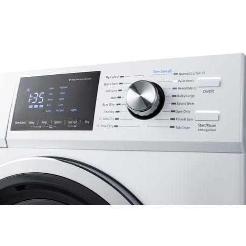 Summit Dryers Summit 24&quot; Wide 115V Washer/Dryer Combo SPWD2202W