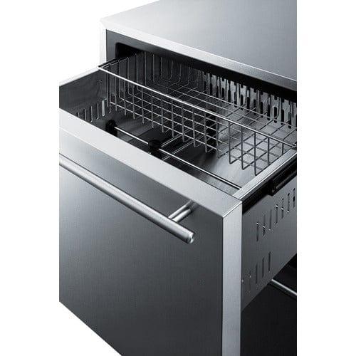 Summit Freezers Summit 24" Wide 2-Drawer All-Freezer SCFF532D