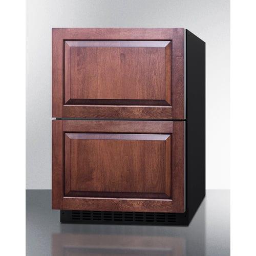 Summit Refrigerators Summit 24&quot; Wide 2-Drawer All-Refrigerator, ADA Compliant (Panels Not Included) ADRD241PNR