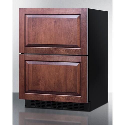 Summit Refrigerators Summit 24&quot; Wide 2-Drawer All-Refrigerator, ADA Compliant (Panels Not Included) ASDR2414PNR