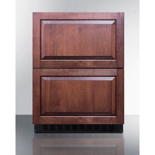 Summit Refrigerators Summit 24&quot; Wide 2-Drawer All-Refrigerator, ADA Compliant (Panels Not Included) ASDR2414PNR