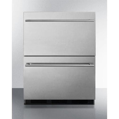 Summit All-Refrigerator Summit 24" Wide 2-Drawer All-Refrigerator, ADA Compliant SP6DBS2D7ADA