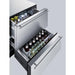 Summit All-Refrigerator Summit 24" Wide 2-Drawer All-Refrigerator SP6DBS2D7