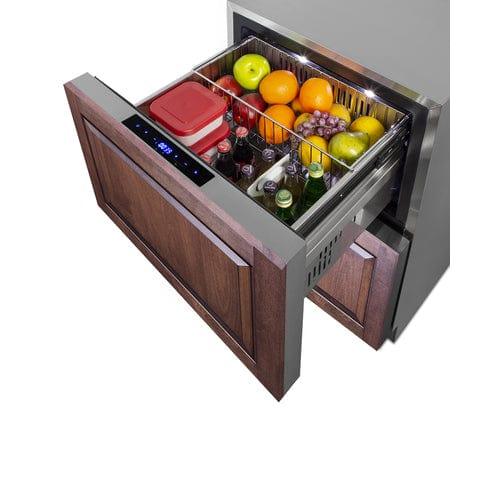 Summit Refrigerator-Freezer Summit 24" Wide 2-Drawer Refrigerator-Freezer SPRF34D7
