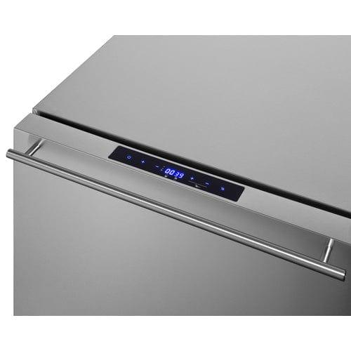 Summit Refrigerator-Freezer Summit 24" Wide 2-Drawer Refrigerator-Freezer SPRF34D7