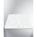Summit Summit 24" Wide 208-240V 4-Zone Induction Cooktop SINC4B242W