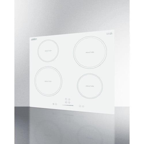Summit Summit 24" Wide 208-240V 4-Zone Induction Cooktop SINC4B242W