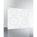 Summit Summit 24" Wide 208-240V 4-Zone Induction Cooktop SINC4B242W