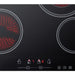 Summit Summit 24" Wide 230V 4-Burner Radiant Cooktop CR4B23T5B