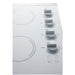 Summit Summit 24" Wide 230V 4-Burner Radiant Cooktop CRS426WH