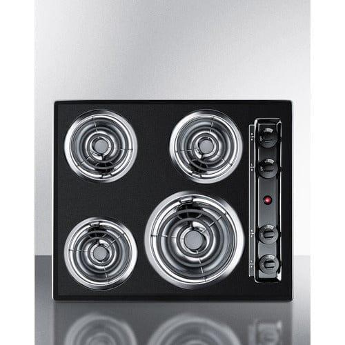 Summit Summit 24&quot; Wide 4-Burner Coil Cooktop TEL03