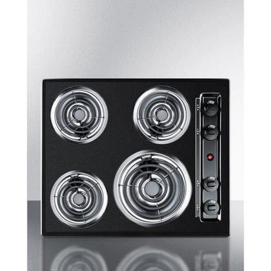 Summit Summit 24" Wide 4-Burner Coil Cooktop TEL03