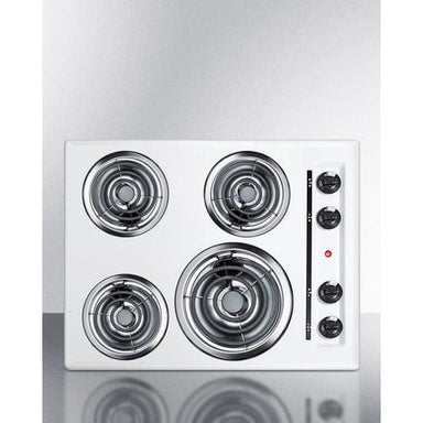 Summit Summit 24" Wide 4-Burner Coil Cooktop WEL03