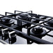 Summit Summit 24" Wide 4-Burner Gas Cooktop GC424BGL