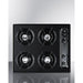 Summit Summit 24" Wide 4-Burner Gas Cooktop TNL033
