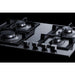 Summit Gas Cooktop Summit 24" Wide 4-Burner Propane Gas Cooktop (Stainless Steel) GCJ4SSLP