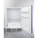 Summit Refrigerators Summit 24" Wide All-Refrigerator, ADA Compliant BAR611WHPADA