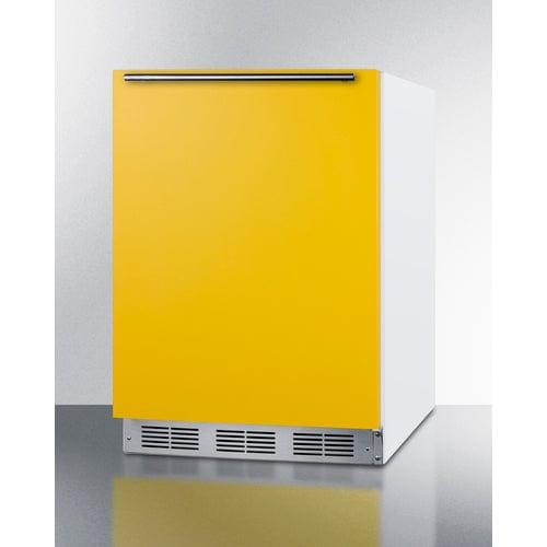 Summit Refrigerators Summit 24&quot; Wide All-Refrigerator, ADA Compliant BAR611WHYADA