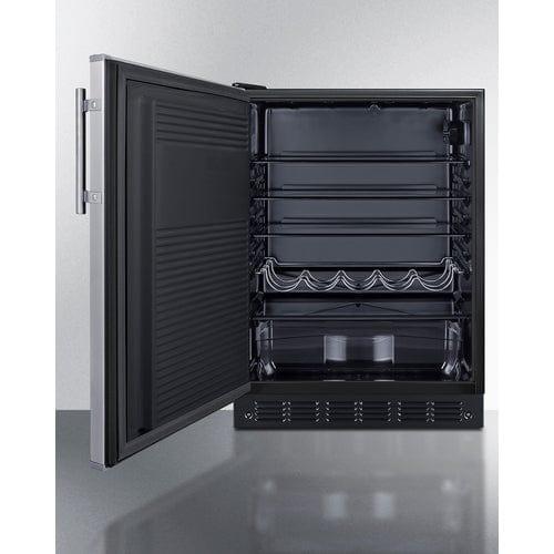 Summit All-Refrigerator Summit 24&quot; Wide All-Refrigerator, ADA Compliant FF708BL7SSADALHD