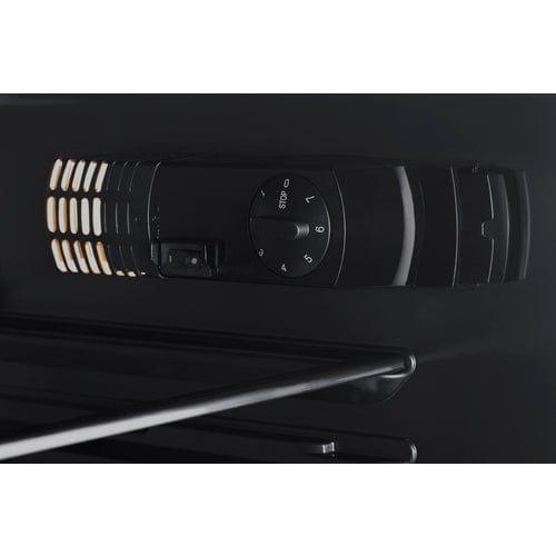 Summit Refrigerators Summit 24" Wide All-Refrigerator, ADA Compliant FF708BLSSADA