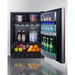 Summit Refrigerators Summit 24" Wide All-Refrigerator, ADA Compliant (Panel Not Included) FF6BK2SSIFADA