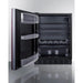 Summit Refrigerators Summit 24" Wide All-Refrigerator, ADA Compliant (Panel Not Included) FF6BK2SSIFADALHD