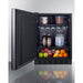 Summit Refrigerators Summit 24" Wide All-Refrigerator, ADA Compliant (Panel Not Included) FF708BLSSIFADALHD