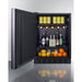 Summit Refrigerators Summit 24" Wide All-Refrigerator, ADA Compliant (Panel Not Included) FF708BLSSIFADALHD