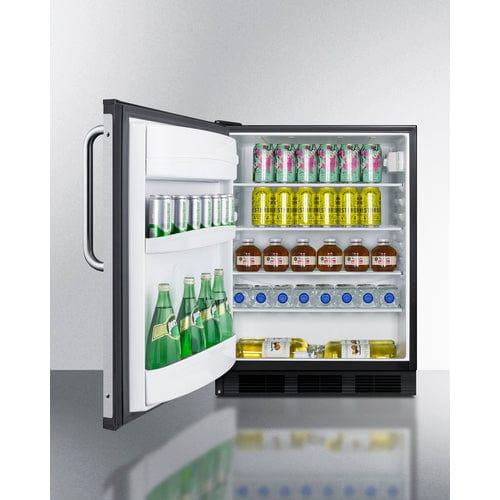 Summit All-Refrigerator Summit 24&quot; Wide All-Refrigerator, ADA Height FF6BK7BZADALHD