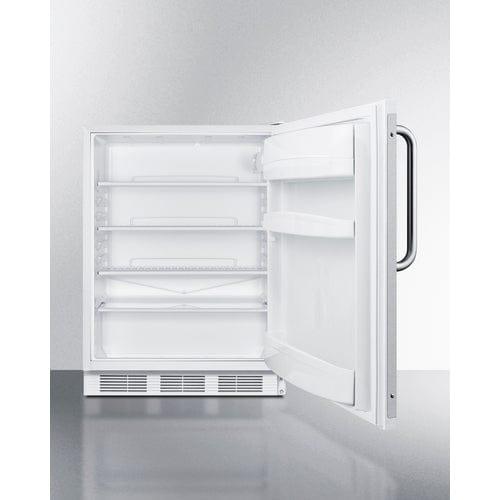 Summit All-Refrigerator Summit 24" Wide All-Refrigerator, ADA Height FF6W7BZADA