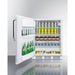 Summit All-Refrigerator Summit 24" Wide All-Refrigerator, ADA Height FF6W7BZADALHD