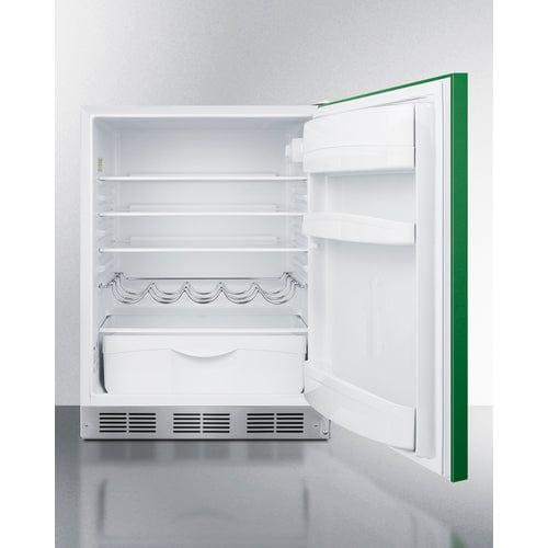 Summit Refrigerators Summit 24&quot; Wide All-Refrigerator BAR611WHG