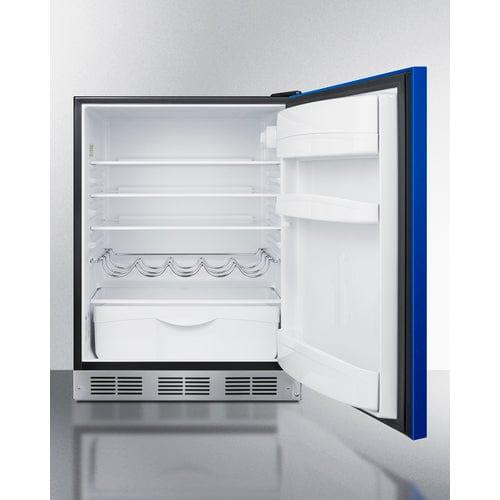 Summit Refrigerators Summit 24" Wide All-Refrigerator BAR631BKB