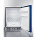Summit Refrigerators Summit 24" Wide All-Refrigerator BAR631BKB