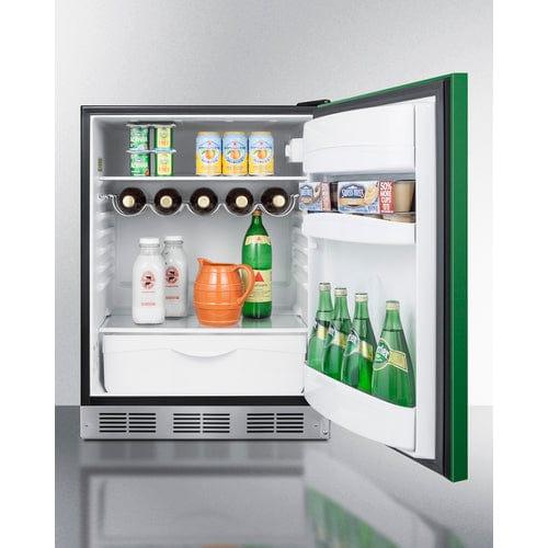 Summit Refrigerators Summit 24" Wide All-Refrigerator BAR631BKG